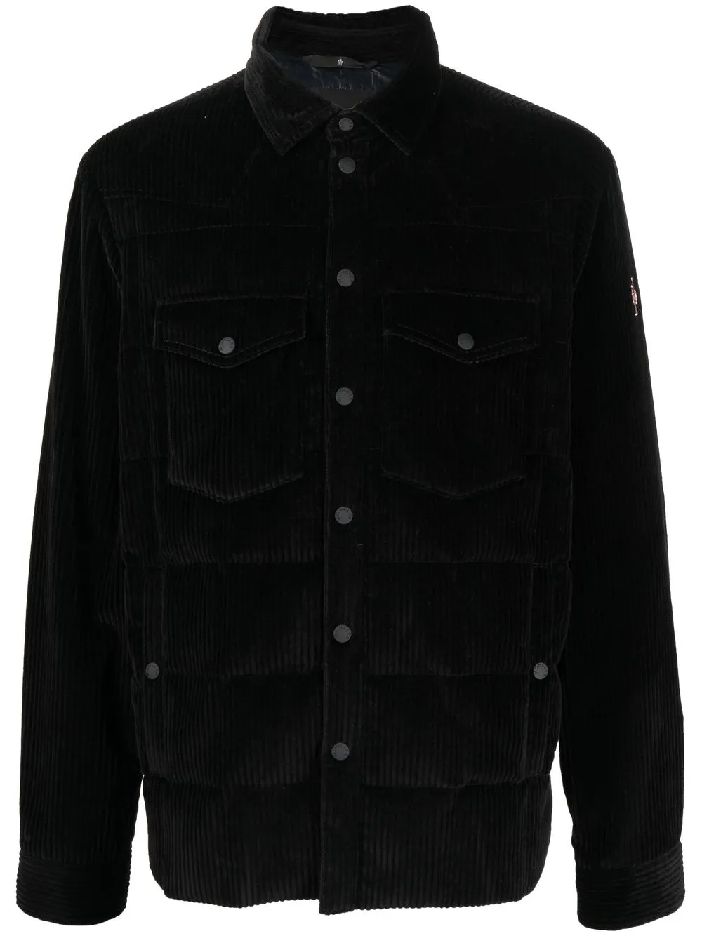 

Moncler Grenoble sobrecamisa Gelt - Negro