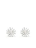 Damiani 18kt white gold Margherita diamond stud earrings - Silver