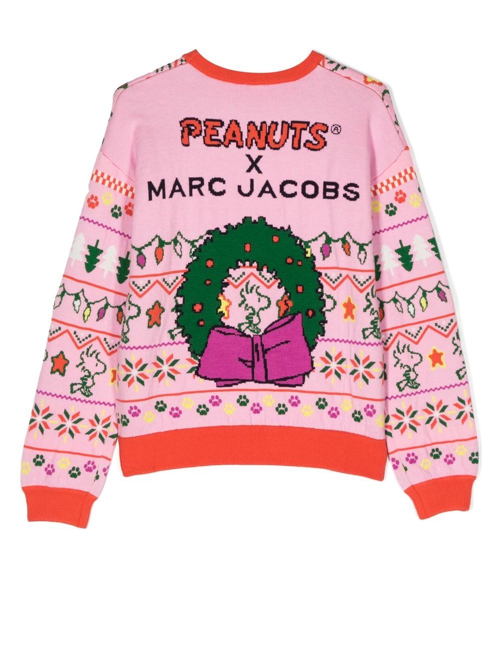 Marc Jacobs Kids Intarsia trui - Roze