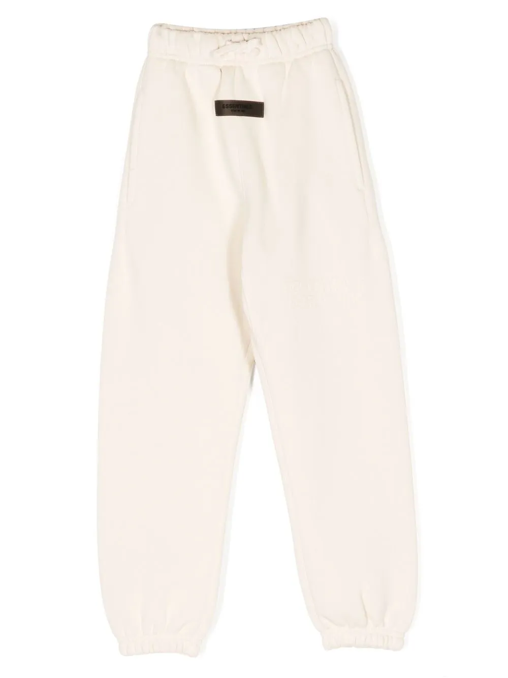 

FEAR OF GOD ESSENTIALS pants con parche del logo - Blanco