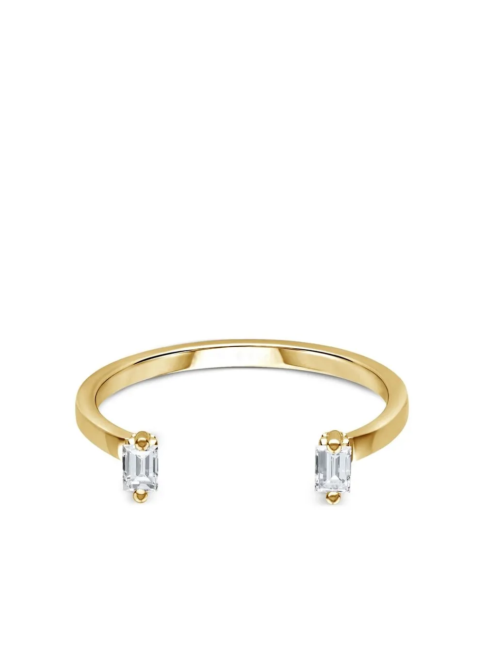 

Delfina Delettrez anillo Dots en oro amarillo de 18kt con diamantes - Dorado