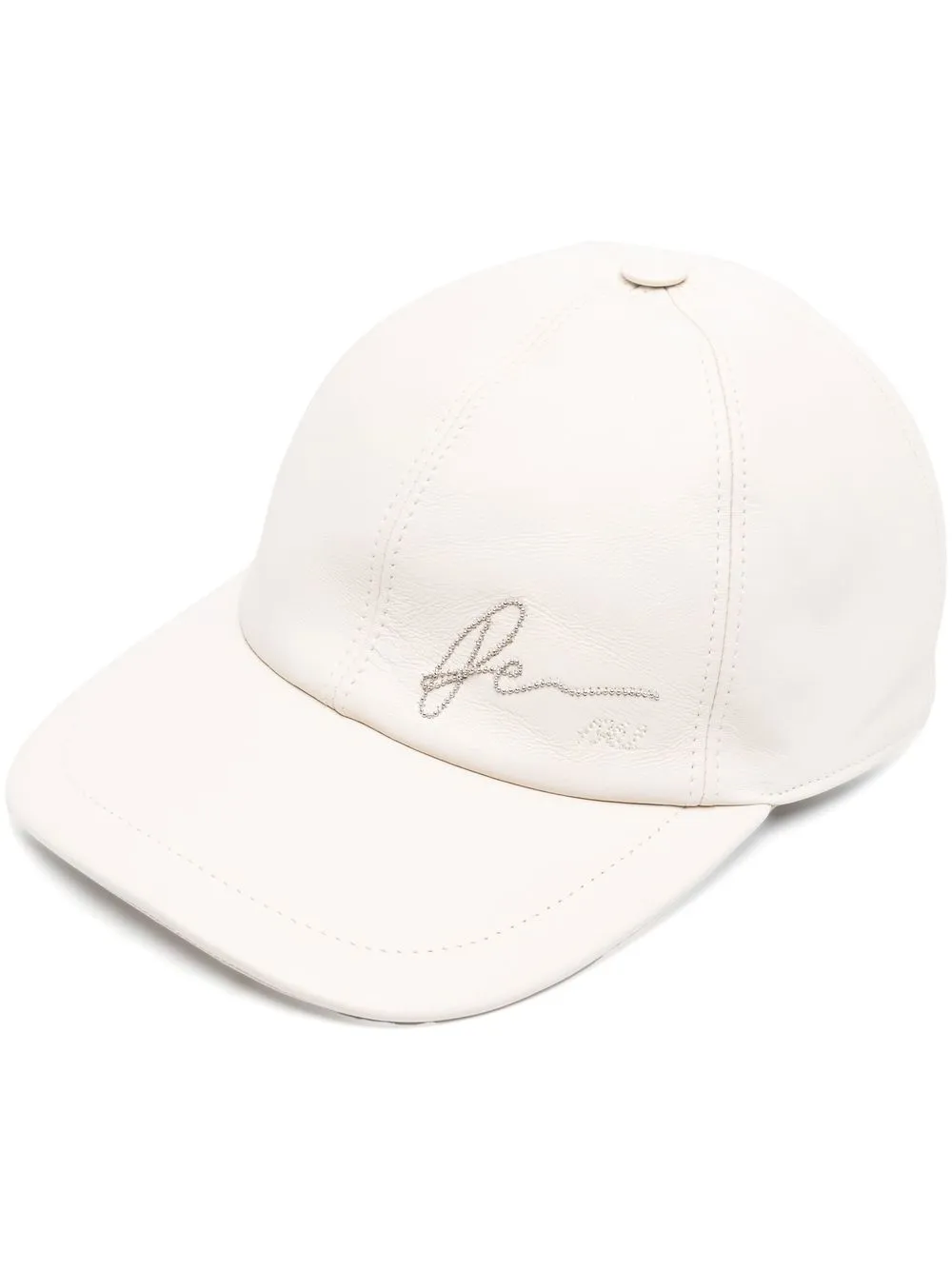 

Peserico signature-embellished cap - Neutrals