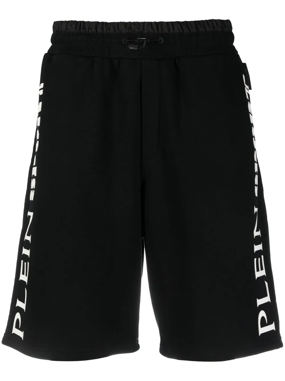 

Plein Sport shorts deportivos con logo estampado - Negro