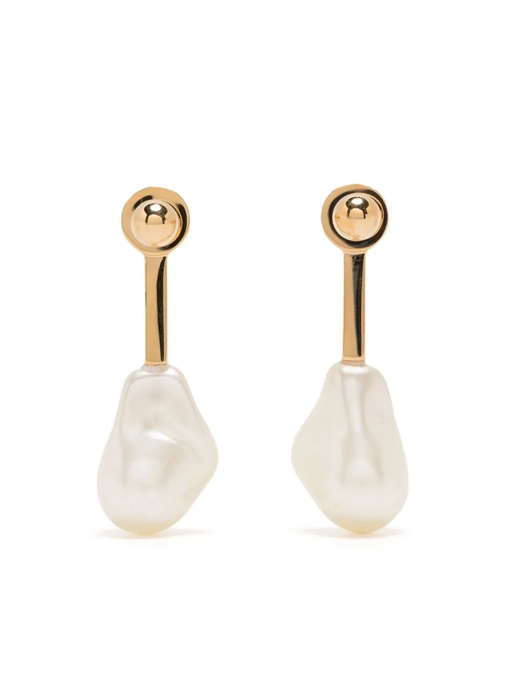 

Rejina Pyo pearl drop earrings - White