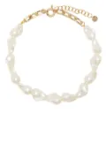 Rejina Pyo Chain Choker pearl-embellished necklace - White