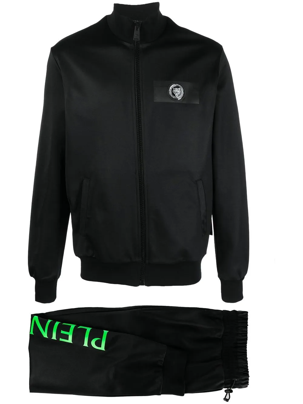 

Plein Sport logo-print tracksuit set - Black