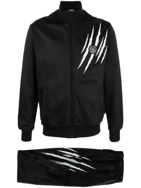 Plein Sport tiger-print track pants