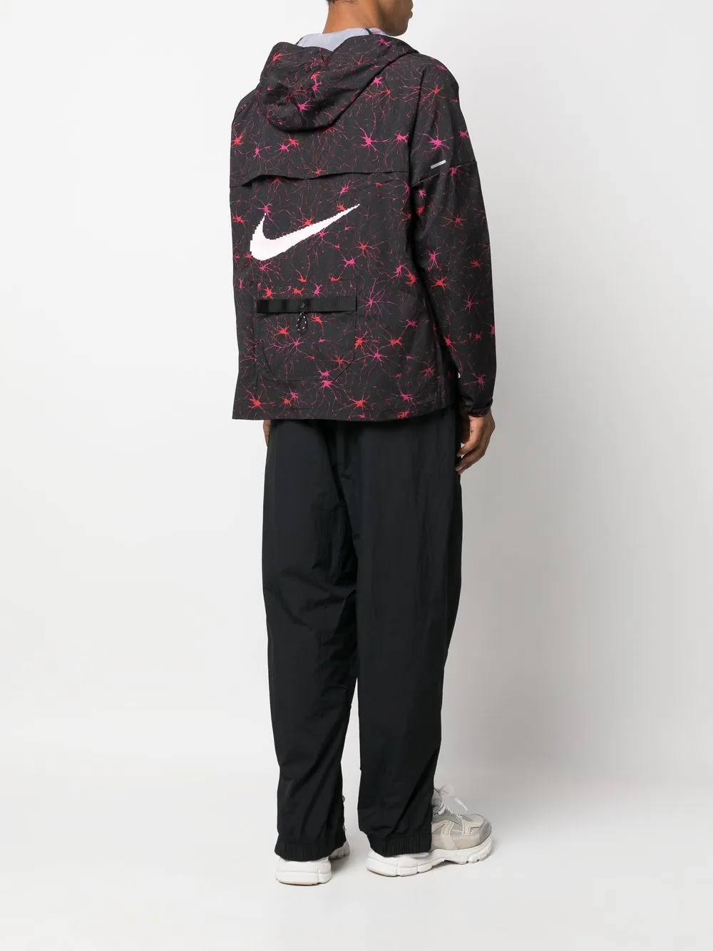 Nike graphic-print lightweight hooded jacket | Lightweight Jackets | Image 2