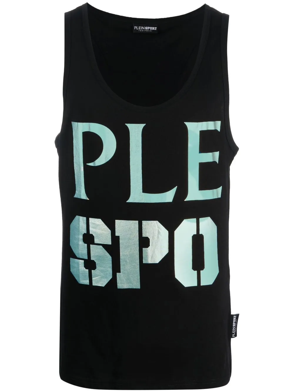 

Plein Sport logo-print tank top - Black