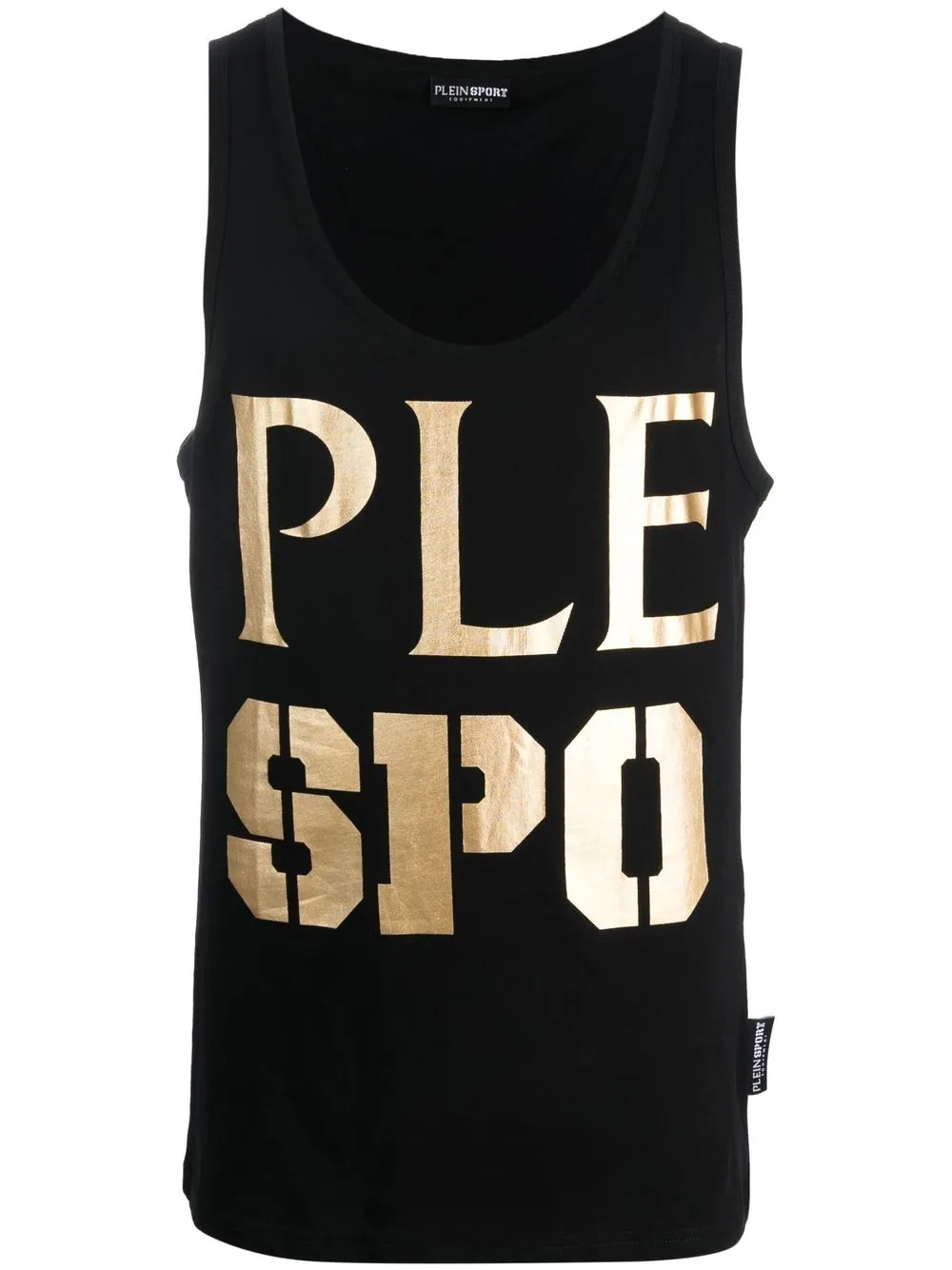 

Plein Sport logo-print tank top - Black