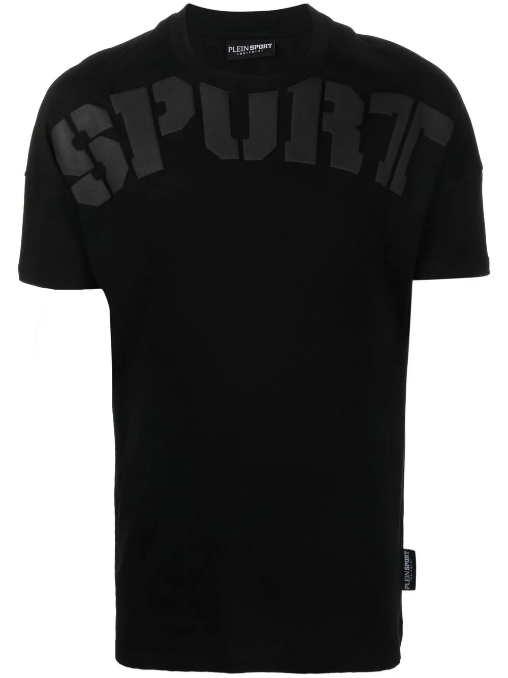 Plein Sport ロゴ Tシャツ - ブラック Plein Sport ロゴ Tシャツ - ブラック