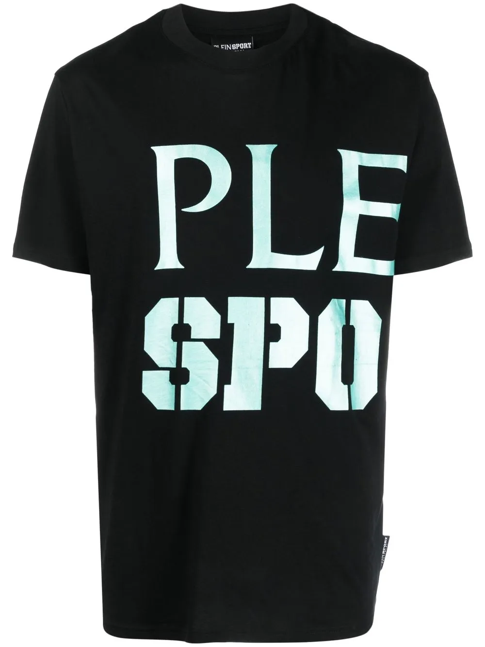 Plein Sport ロゴ Tシャツ - ブラック Plein Sport ロゴ Tシャツ - ブラック