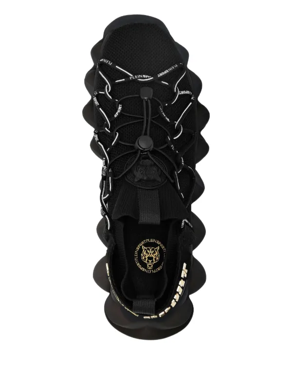 Plein Sport The Bubble Gen.X.02 Tiger Sneakers | Black | FARFETCH RO