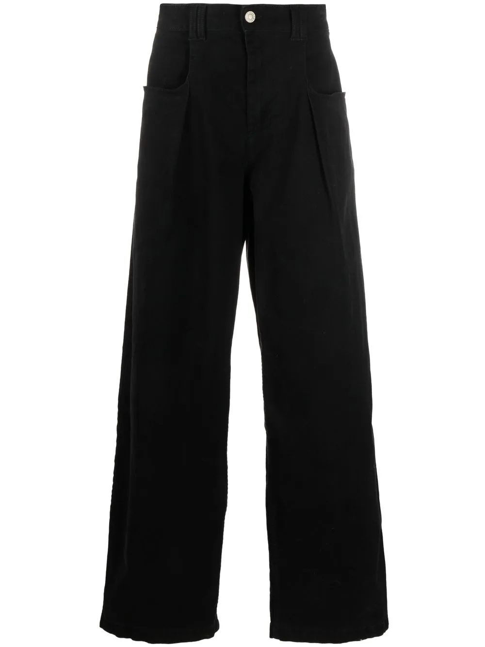 

Isabel Marant wide-leg cargo trousers - Black