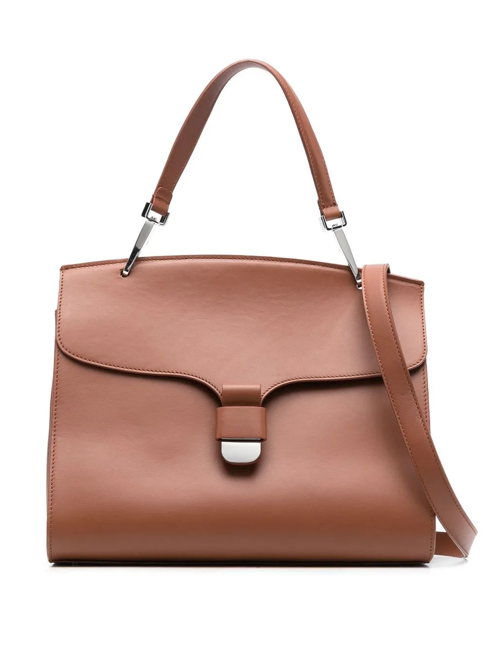 

Coccinelle Neofirenze leather tote bag - Brown