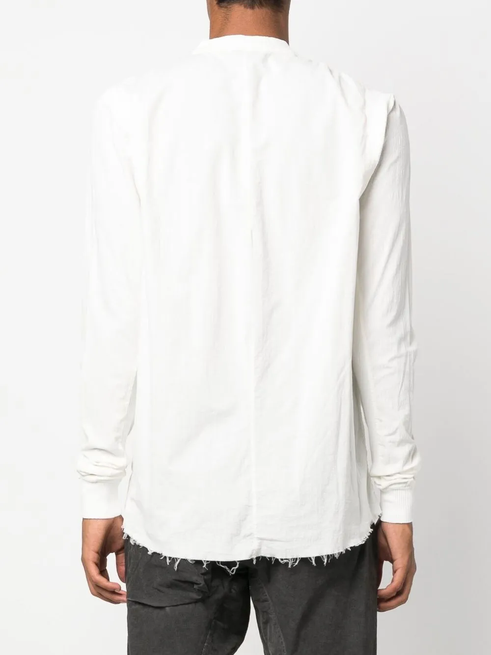 image 4 of thom krom 直领长袖衬衫