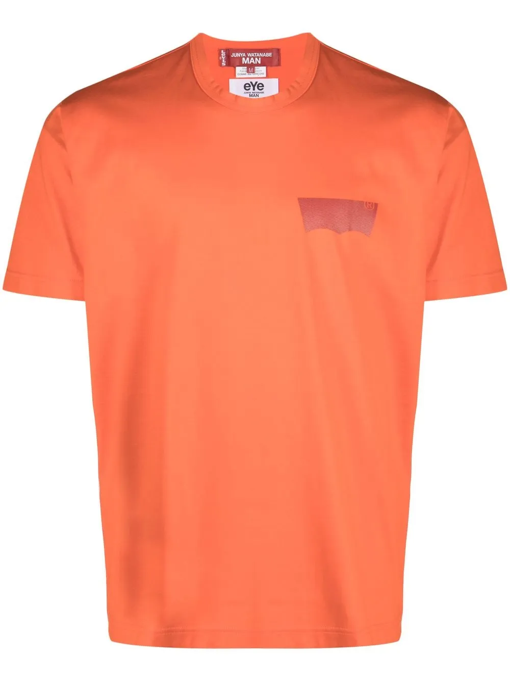 

Junya Watanabe MAN playera con logo estampado - Naranja