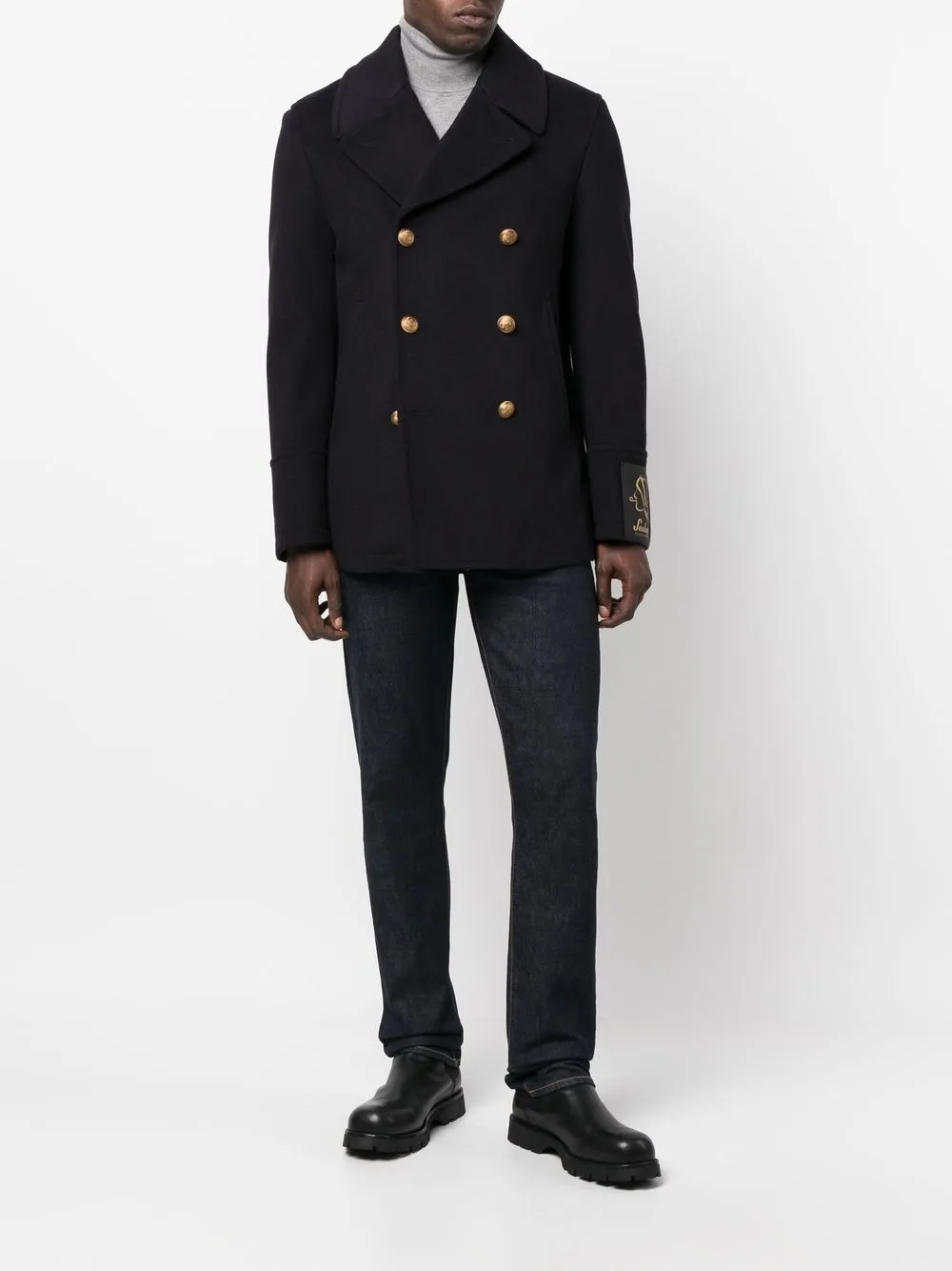 Sealup double-breasted tailored coat | Double Breasted Coats | Image 2