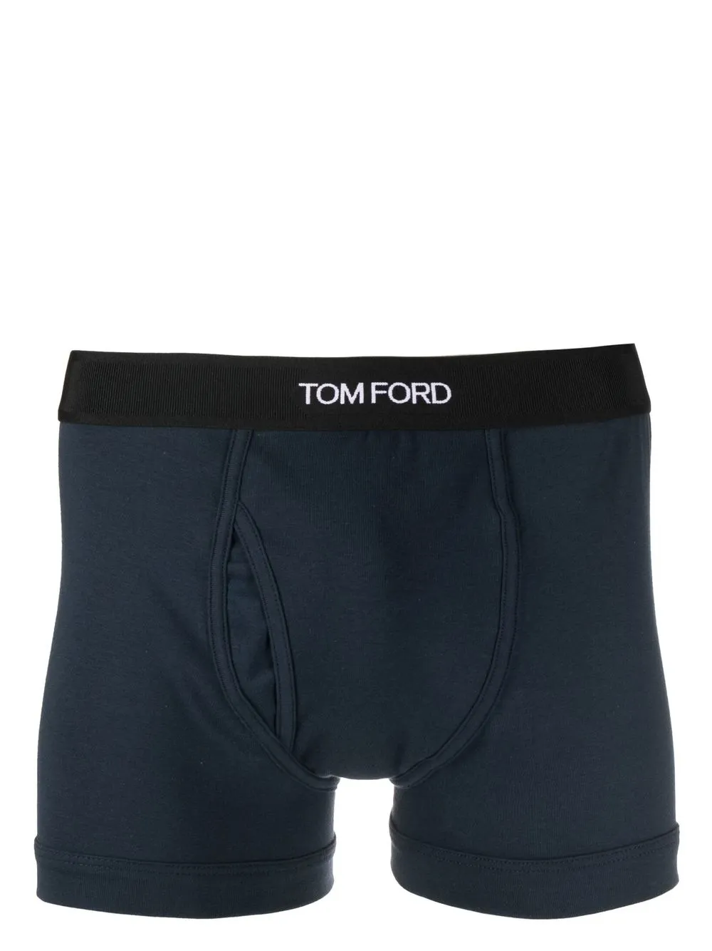 

TOM FORD bóxer con logo bordado - Azul