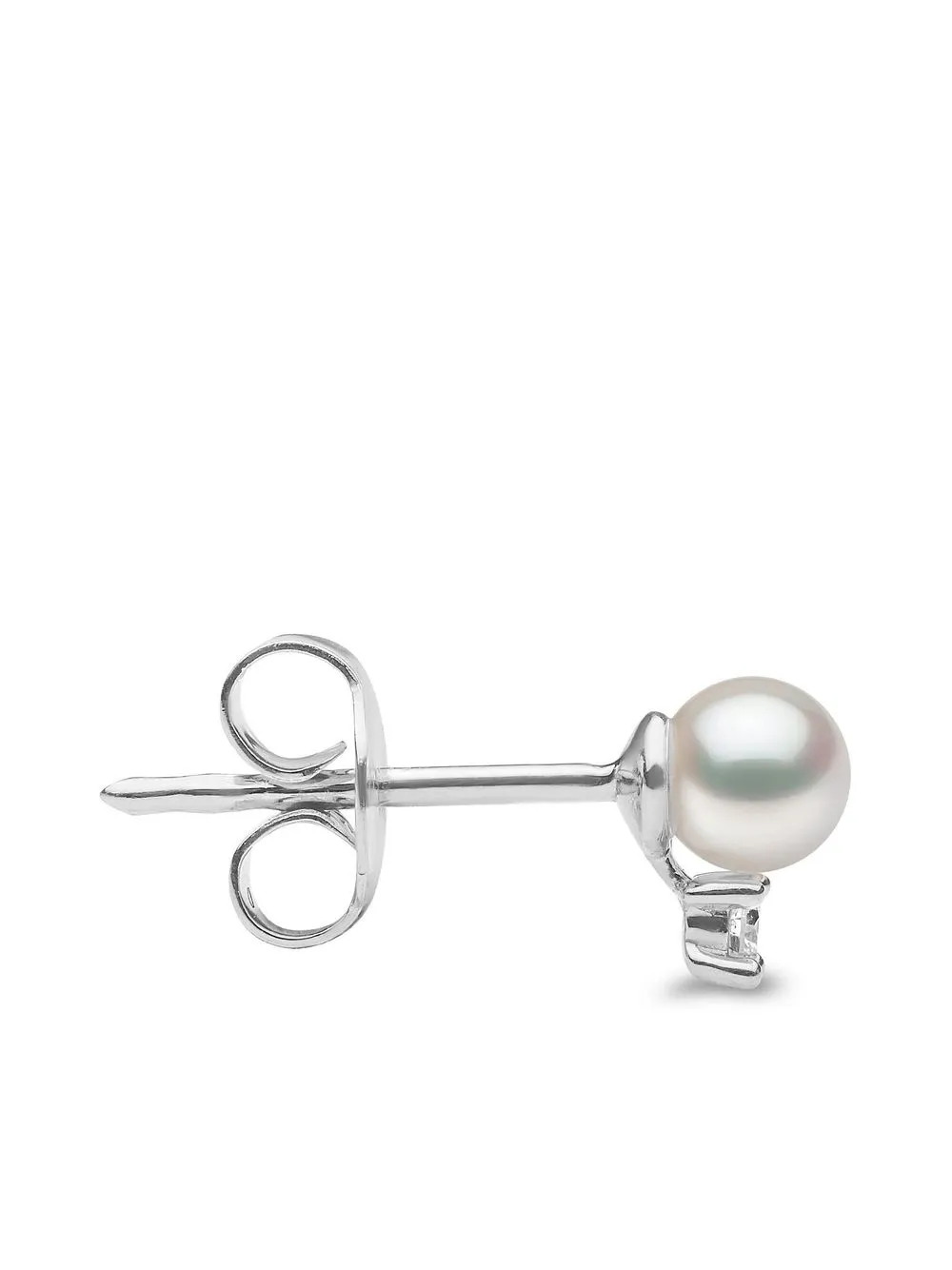Yoko London 18kt Weißgoldohrringe mit Diamanten und Perlen | Ohrringe (Echtschmuck) | Image 3