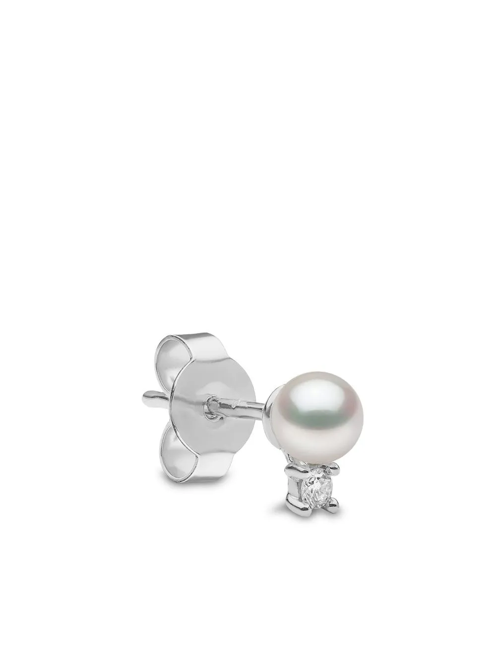 Yoko London 18kt Weißgoldohrringe mit Diamanten und Perlen | Echtschmuck | Image 4