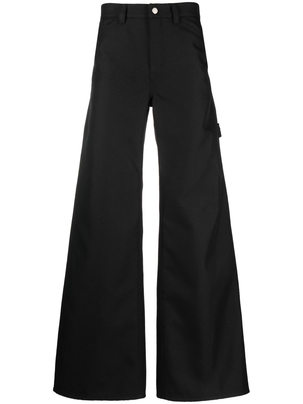 Courrèges wide-leg tailored trousers – Black