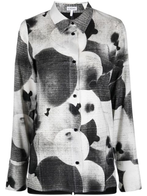 LOEWE abstract-print shirt Women