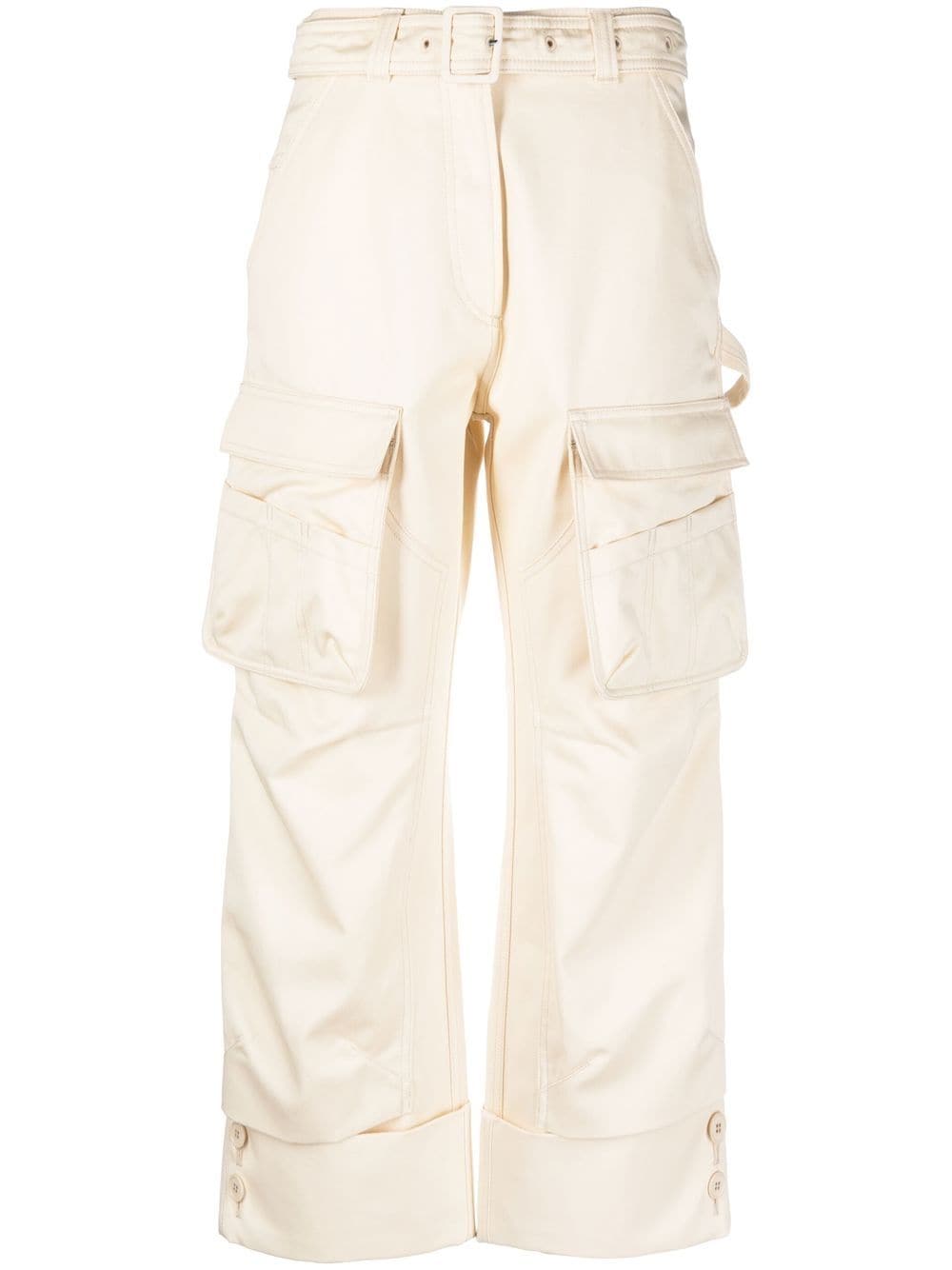Louis Vuitton pre-owned Cropped Cargo Trousers - Farfetch