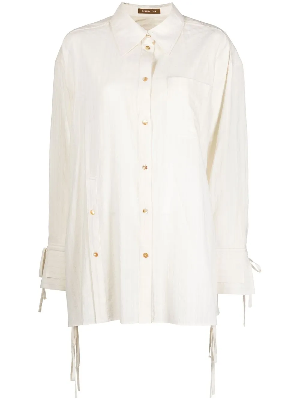 

Rejina Pyo camisa Hollis - Blanco