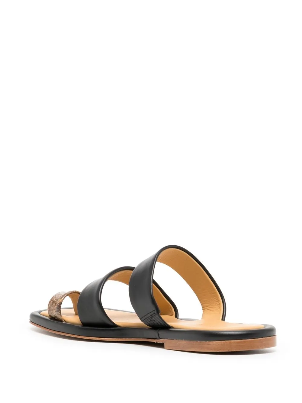  Rejina Pyo Larissa Square-toe Sandals - Black 