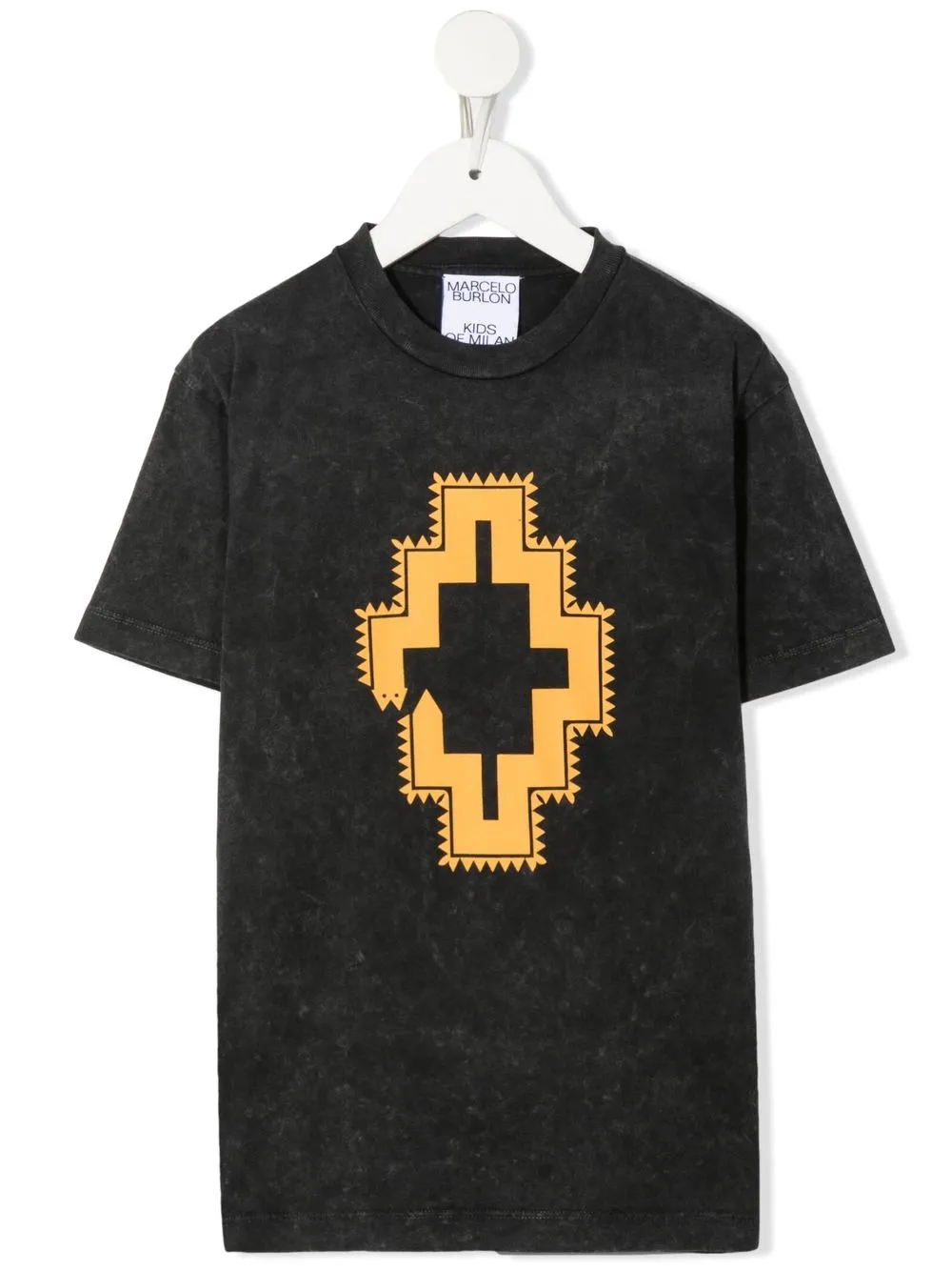 

Marcelo Burlon County of Milan playera con logo estampado - Gris