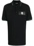 Plein Sport logo-patch polo shirt - Black