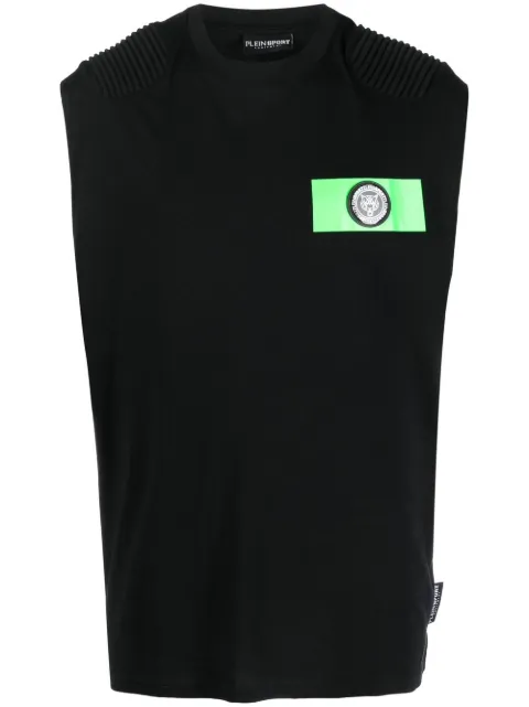Plein Sport playera con parche del logo