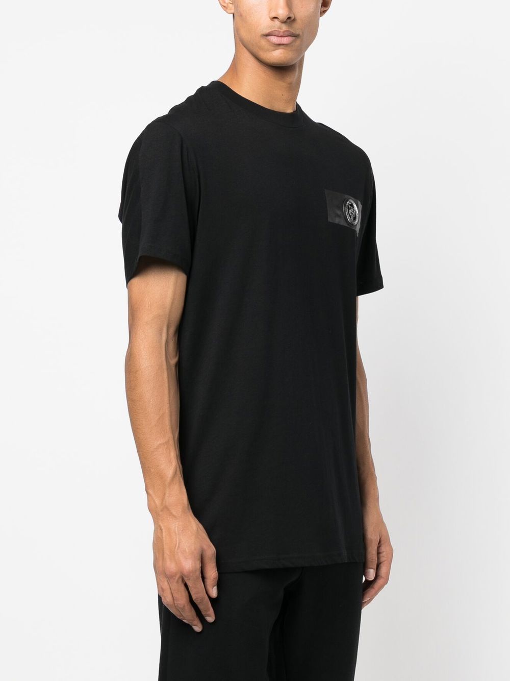 Shop Plein Sport Tiger-print Short-sleeved T-shirt In Black