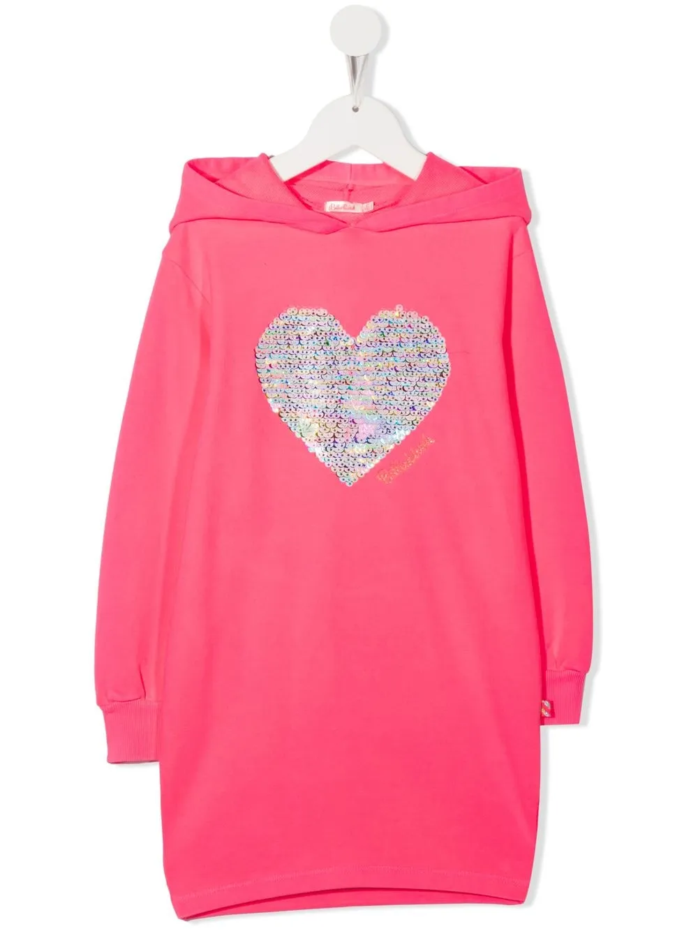 

Billieblush sequin-embellished hoodie dress - Pink