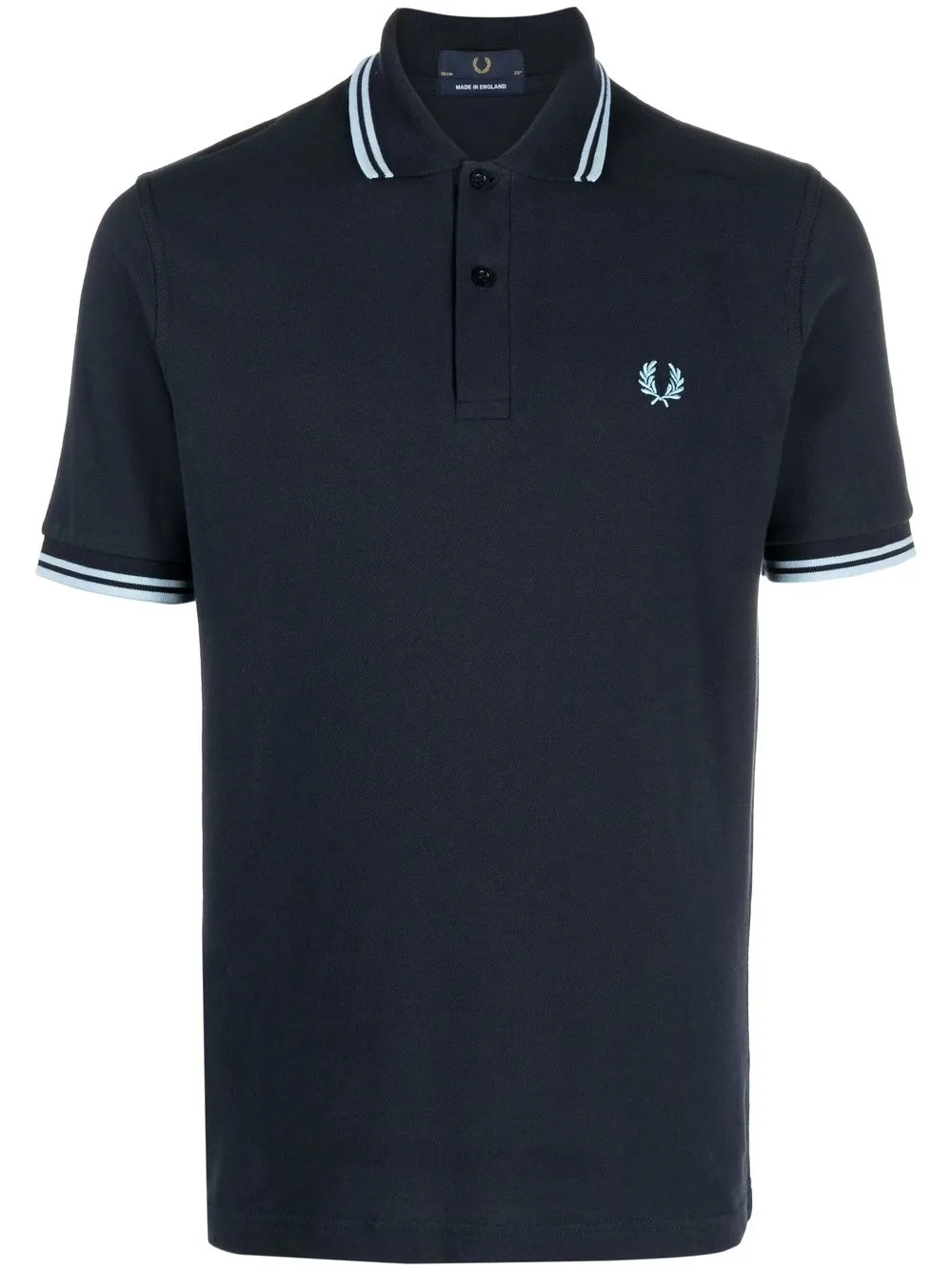 

Fred Perry playera tipo polo con botones - Azul