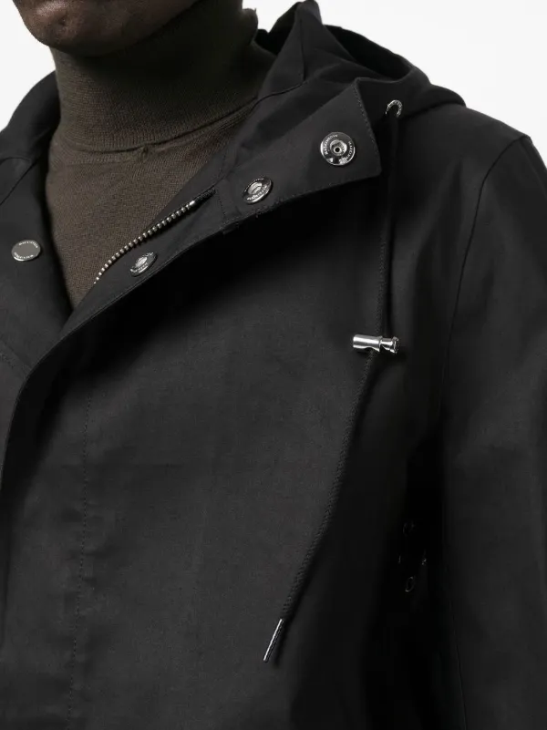 Mackintosh Granish フーデッド コート | ブラック | FARFETCH JP