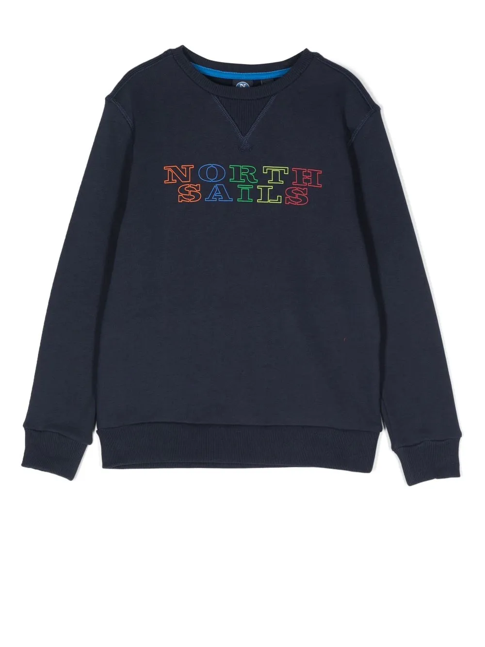 

North Sails Kids sudadera con logo bordado - Azul
