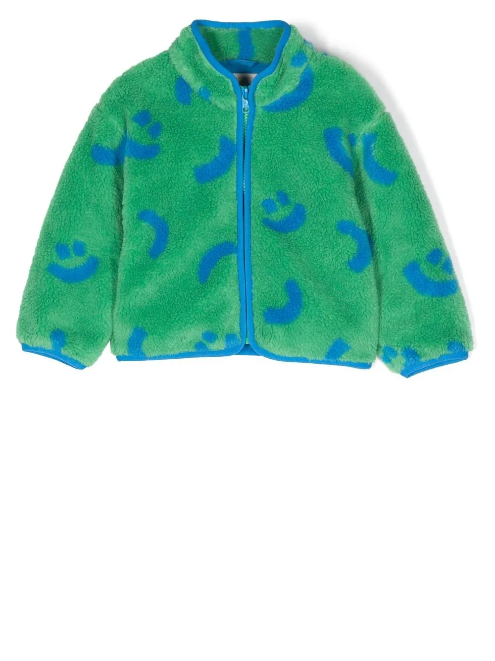 

Stella McCartney Kids chamarra deportiva con logo - Azul