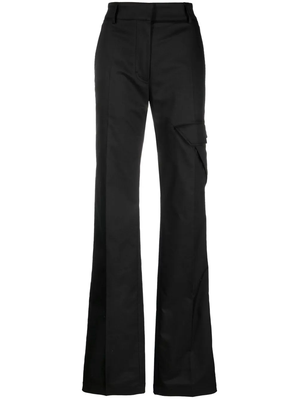 

1017 ALYX 9SM pantalones acampanados con tiro alto - Negro