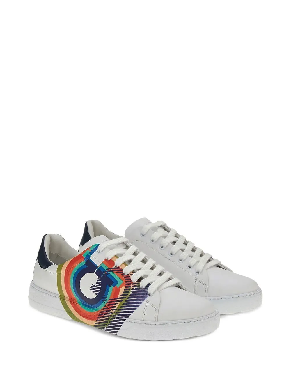 Ferragamo Gancini graphic-print sneakers | Low-Tops | Image 2
