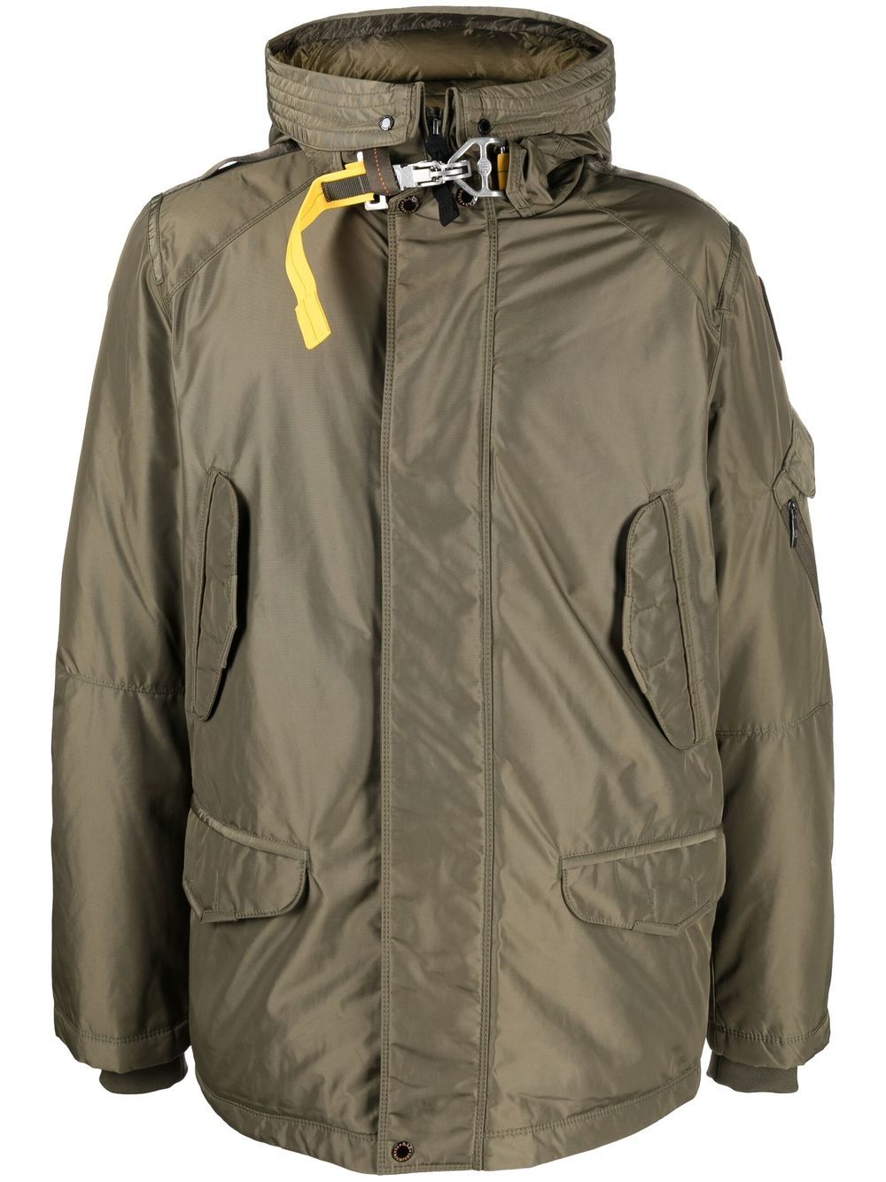 

Parajumpers buckle-fastening hooded jacket - Green