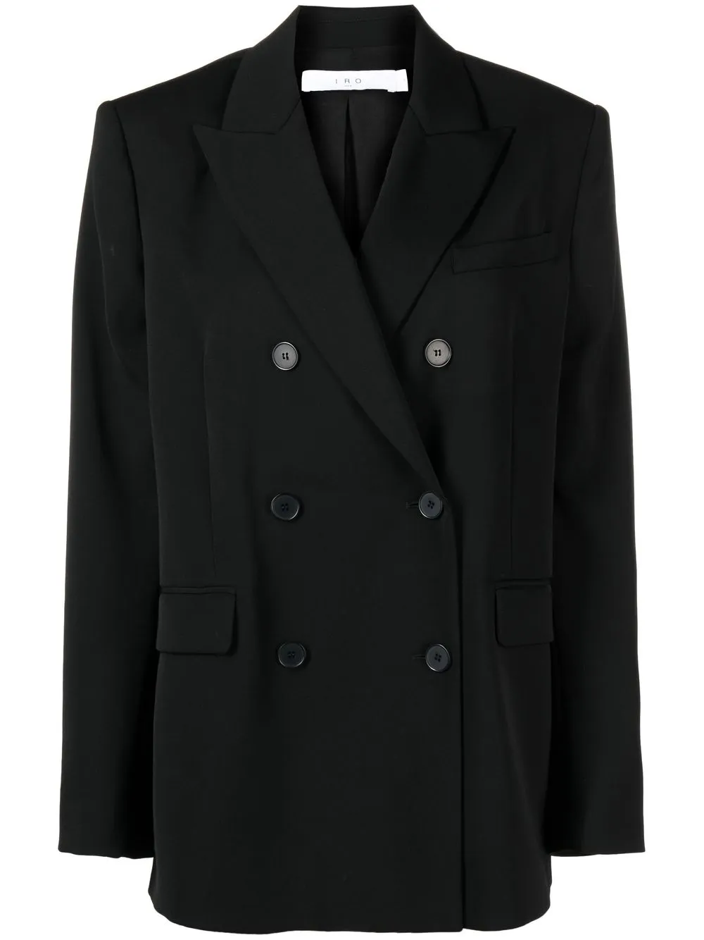 

IRO double-breasted wool blazer - Black