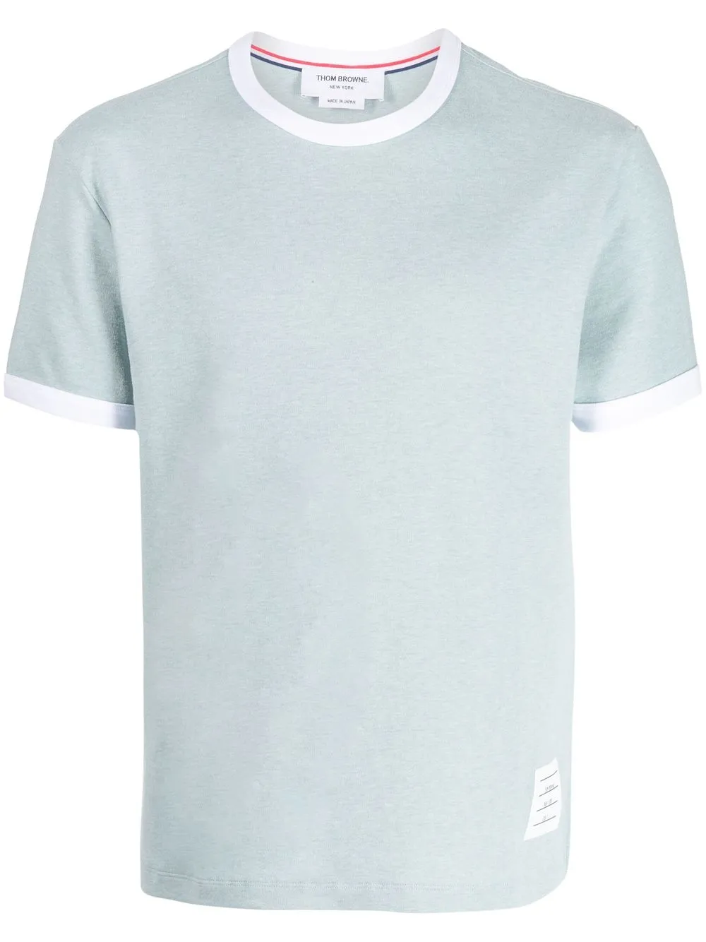 

Thom Browne playera con parche 4-Bar - Azul