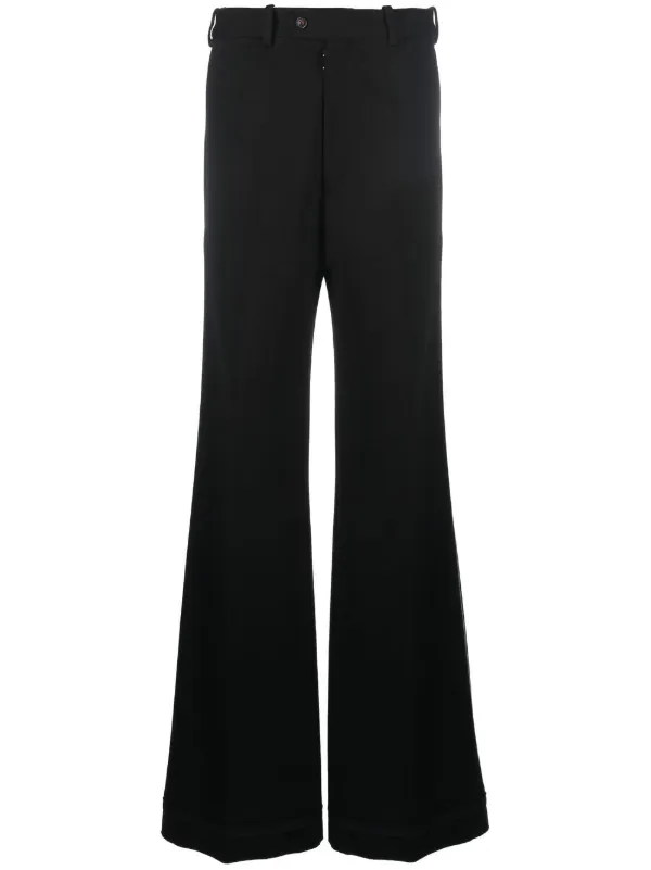 Maison Margiela Milano-stitch Flared Trousers - Farfetch