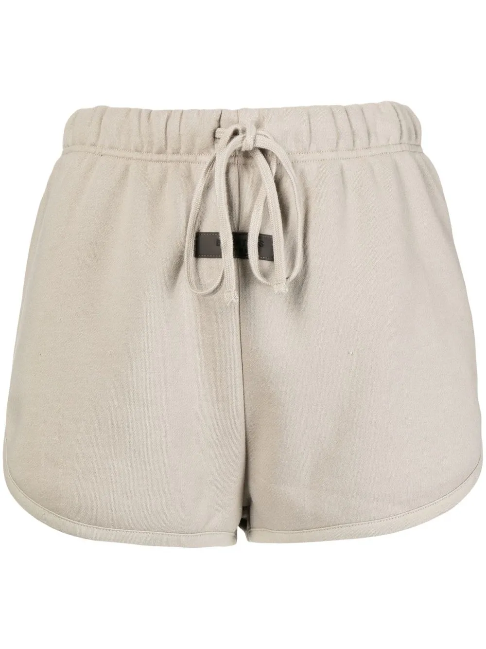 

FEAR OF GOD ESSENTIALS shorts running con parche del logo - Gris