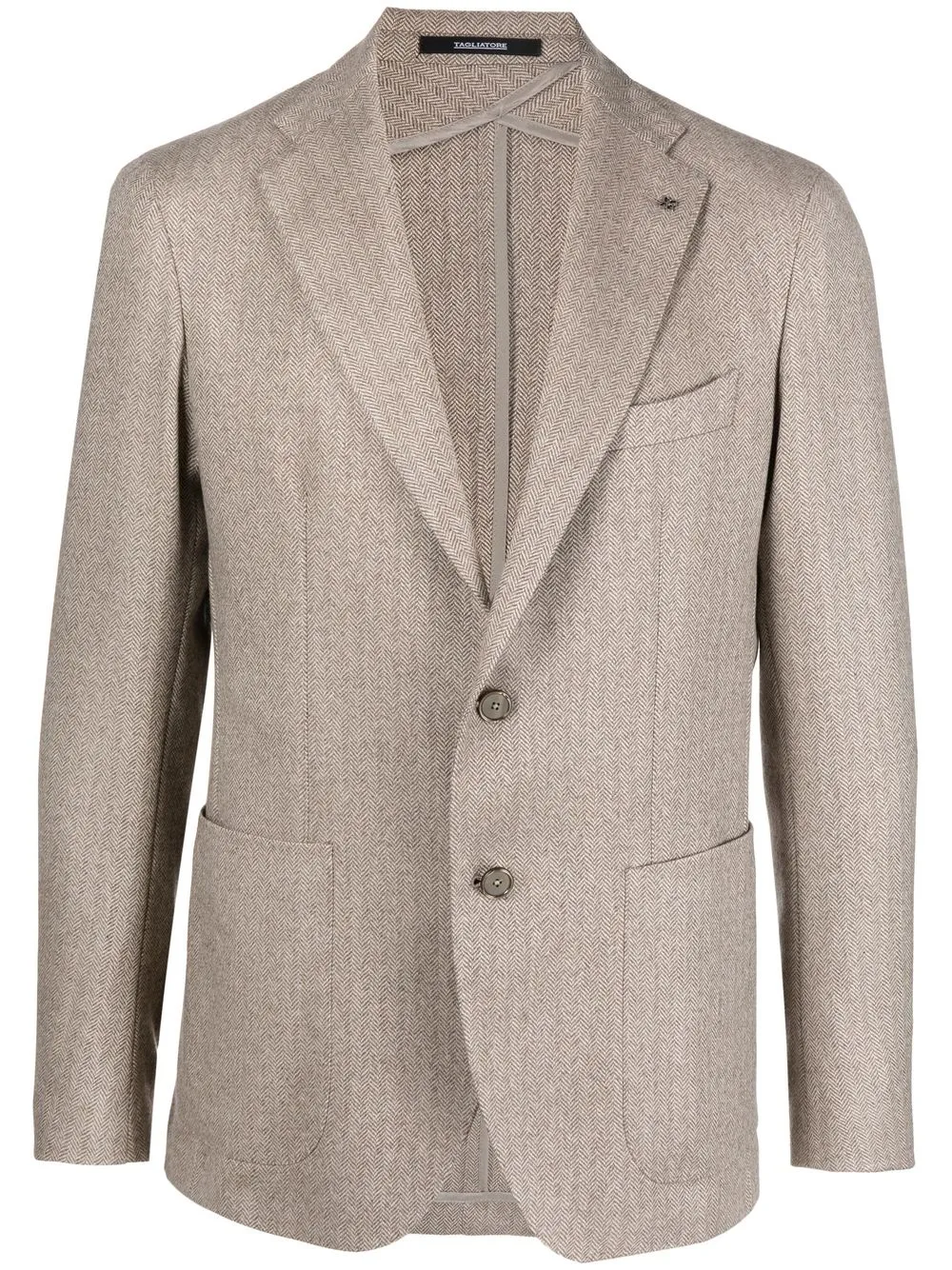 

Tagliatore blazer de vestir con botones - Marrón