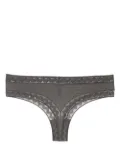 ERES Gabby zigzag-trim Brazilian briefs - Grey