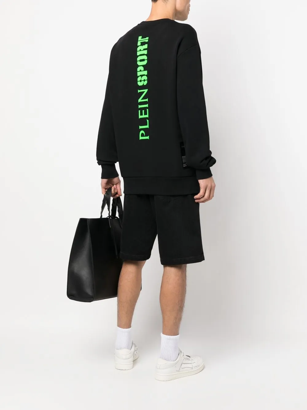 Plein Sport logo-patch long-sleeved sweatshirt | Sweatshirts | Image 2