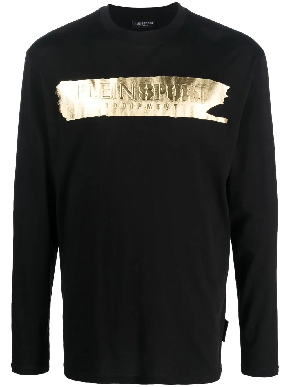 Plein Sport playera con logo en relieve | negro | Image 1